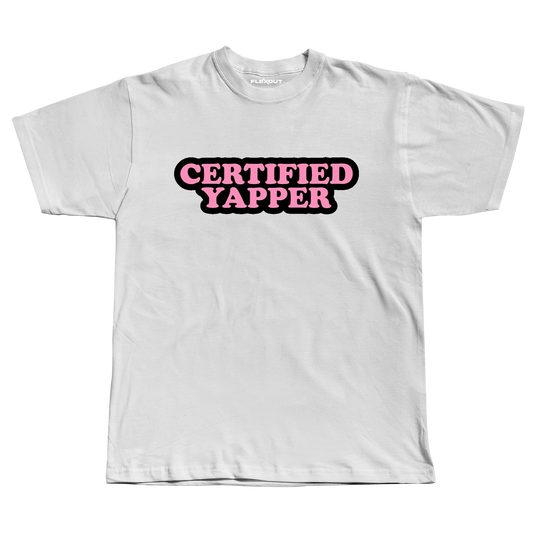 CERTIFIED YAPPER OVERSIZED TEE