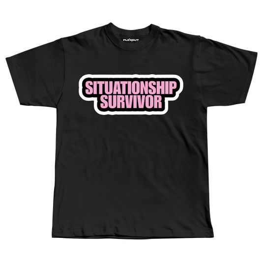 SITUATIONSHIP SURVIVOR OVERSIZED TEE